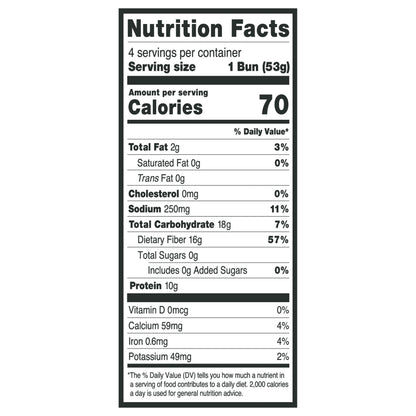 Lewis Bake Shop Better Way White Keto Hot Dog Buns 7.5 oz 4 Count