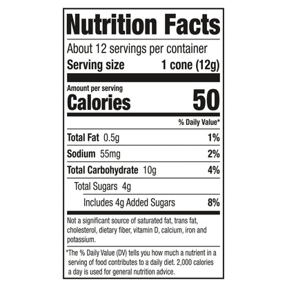 KEEBLER Sugar Cones, 12 count box, 4oz / 113g