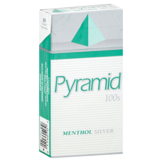Pyramid Cigarettes 1 ea - 100's MENTHOL SILVER