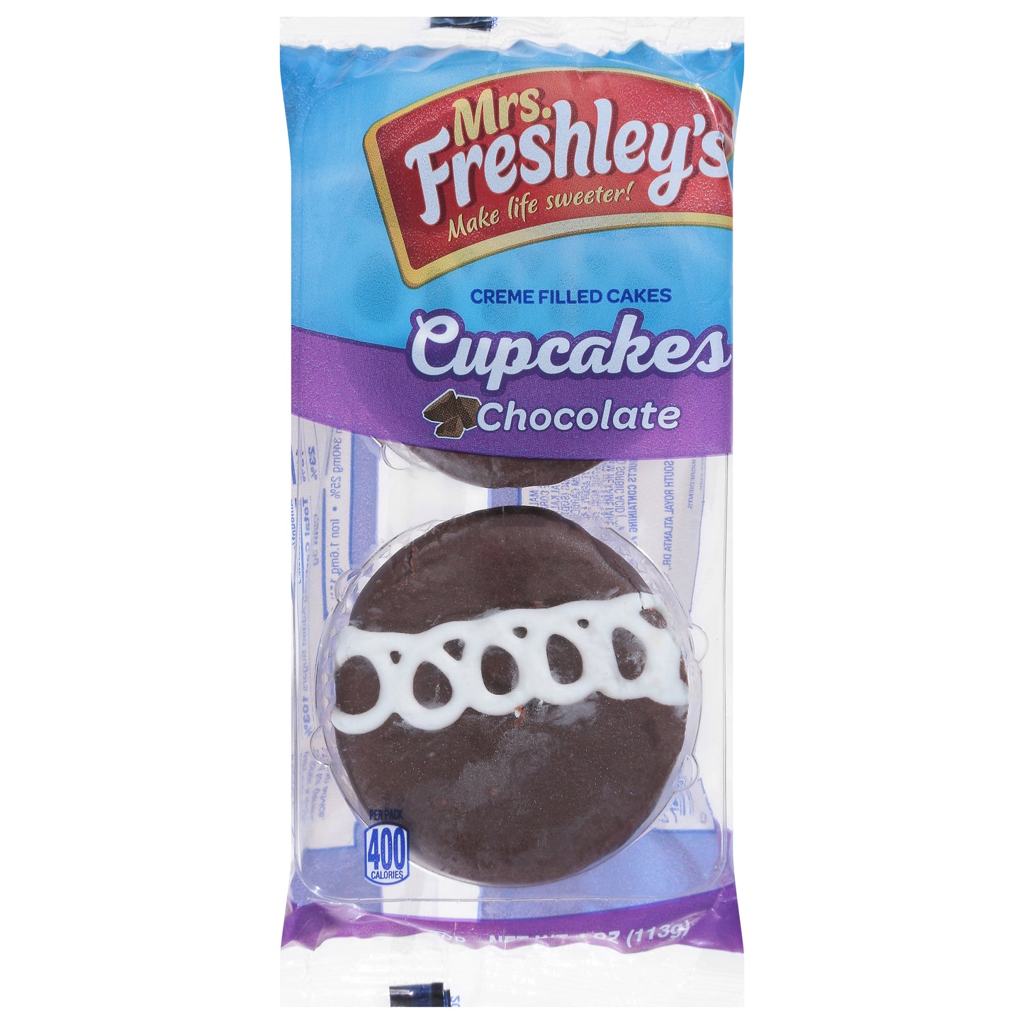 Mrs. Freshley's Chocolate Cupcakes 4 oz