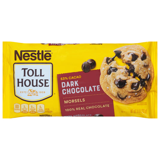 Nestle Toll House Dark Chocolate Morsels 10 oz