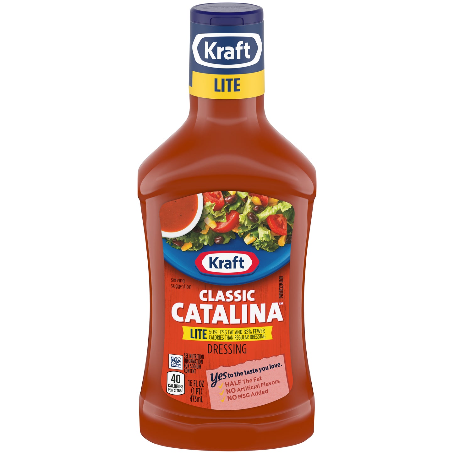 Kraft Classic Catalina™ Lite Dressing 16 fl. oz. Squeeze Bottle