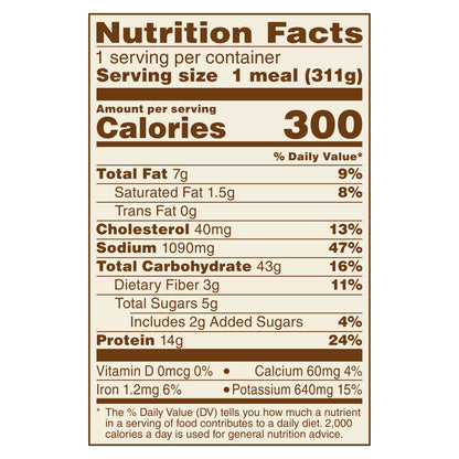 Marie Callender's Creamy Garlic & Herb Chicken & Rice Bowl, Single Serve Frozen Meal, 11 oz.