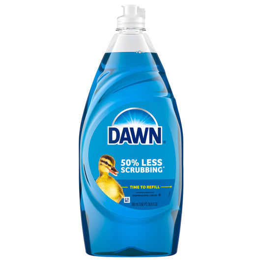 Dawn Ultra Dish Soap Liquid, Dishwashing Liquid, Grease Removal, Original, 30.8oz