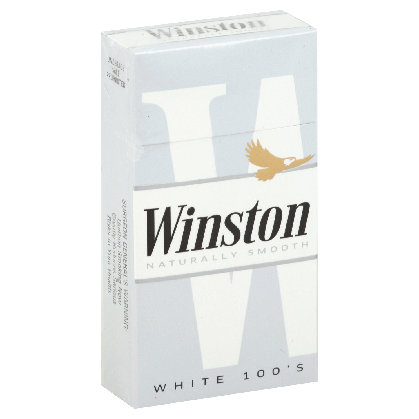 Winston Cigarettes 20 ea - WHITE 100's