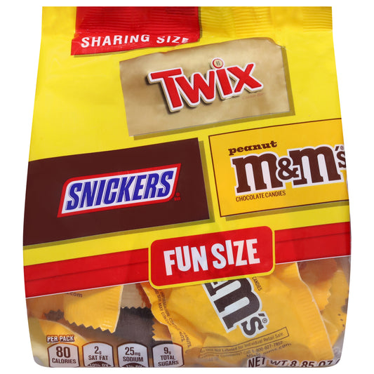 Mars Wrigley Fun Size Candy Assortment Sharing Size 8.85 oz