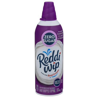 Reddi-wip Zero Sugar Dairy Whipped Topping 6.5 oz