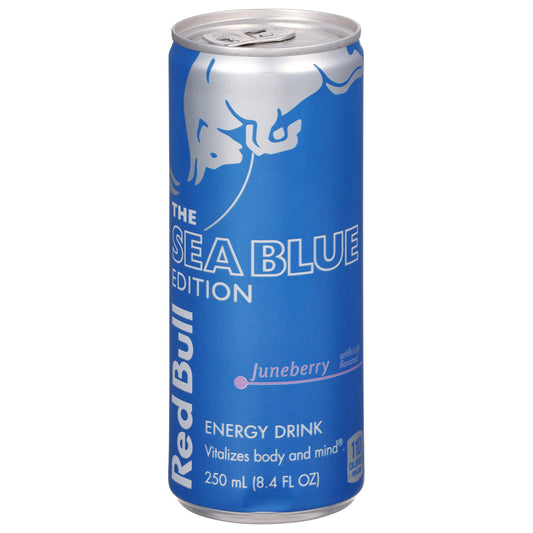 Red Bull The Sea Blue Edition Juneberry Energy Drink 8.4 fl oz