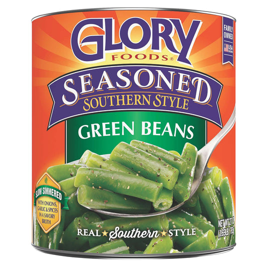 Glory Seasoned Green Beans, 27 oz., Can