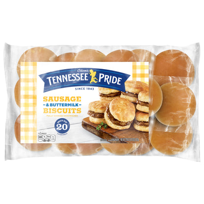 Odom's Tennessee Pride Sausage Buttermilk Biscuit, 26.08 oz