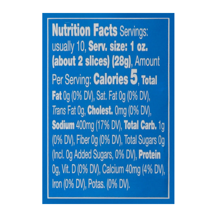 Vlasic Ovals Hamburger Dill Chips Pickles 16 fl oz