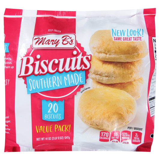 Mary B's Southern Made Biscuits Value Pack 20 ea