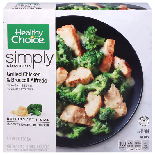 Healthy Choice Simply Steamers Chicken & Vegetable Stir Fry, Frozen Meal, 9.25 oz. Bowl