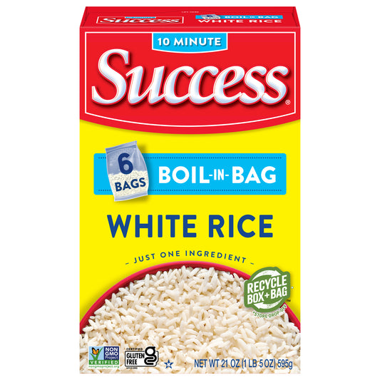 Success Boil-in-Bag White Rice 6 ea