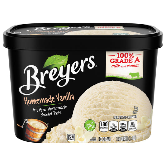 Breyers Classics Homemade Vanilla Ice Cream