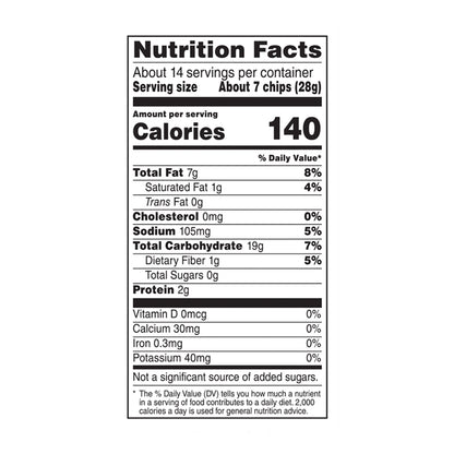 Tostitos Tortilla Chips Restaurant Style 14.425 Oz