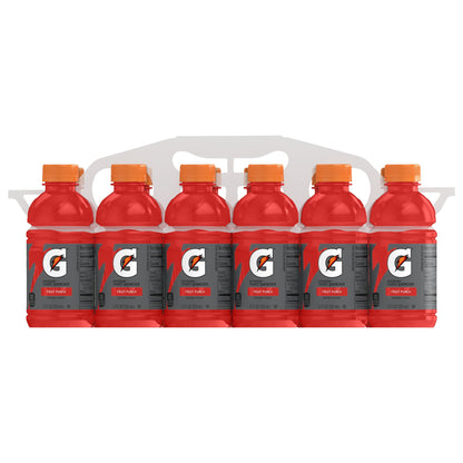 Gatorade Thirst Quencher Fruit Punch Natural Flavor 12 Fl Oz, 12 Count