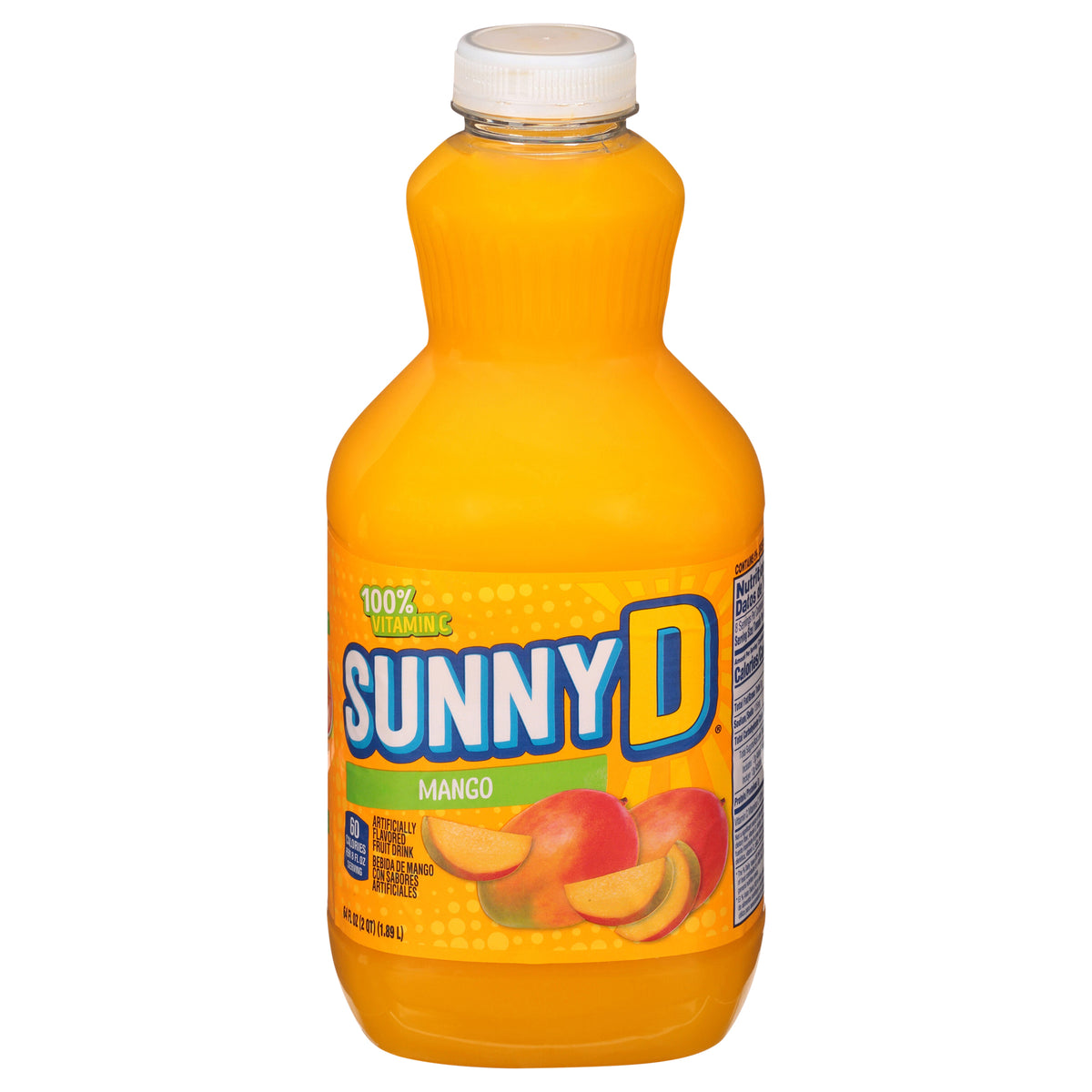 Sunnyd Mango Juice Drink, 64 Fl Oz Bottle