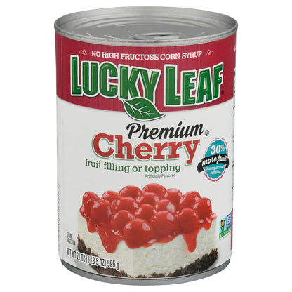 Lucky Leaf Premium Cherry Fruit Filling or Topping 21 oz