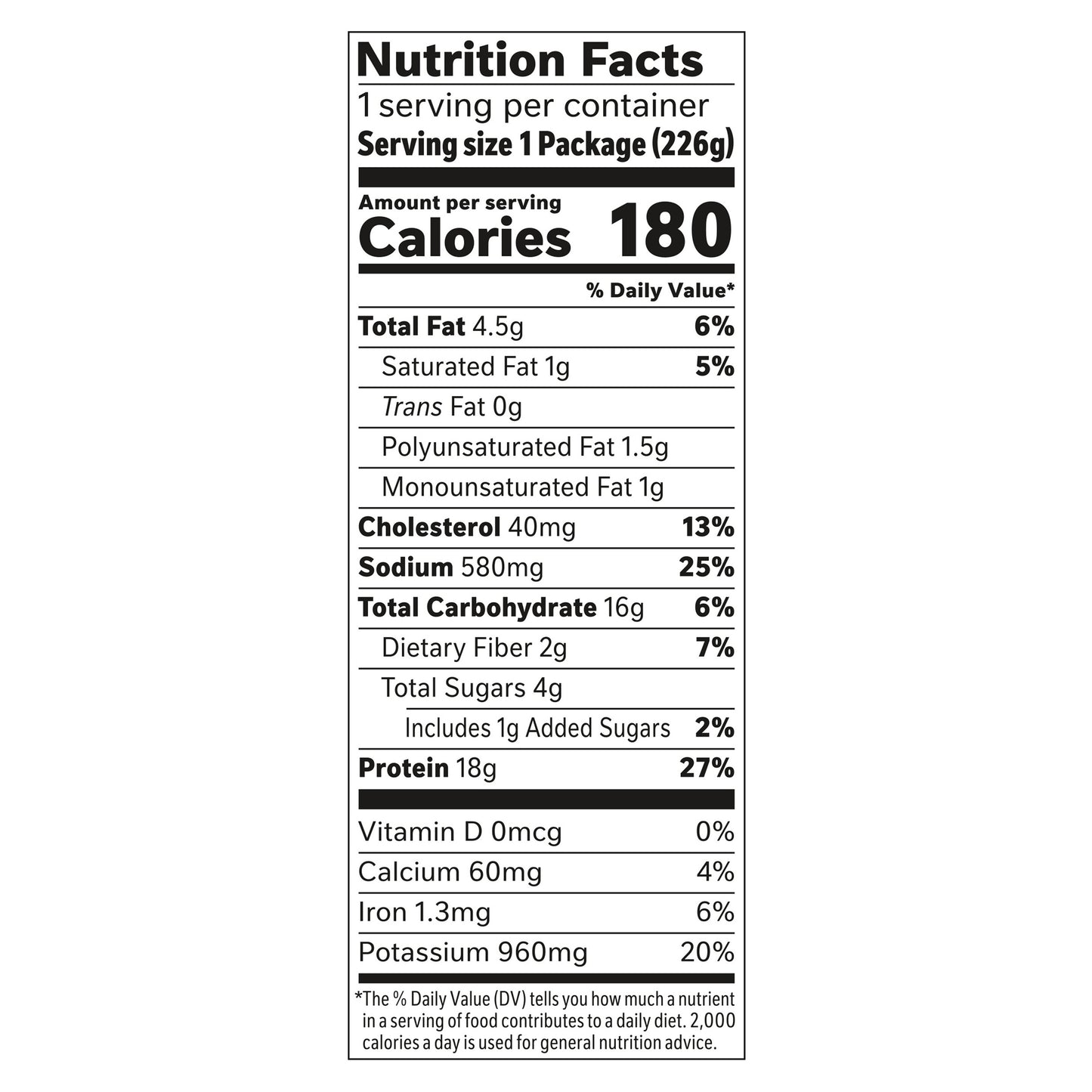 Lean Cuisine Frozen Meal Herb Roasted Chicken, Protein Kick Microwave Meal, Microwave Chicken Dinner, Frozen Dinner for One 8 oz.