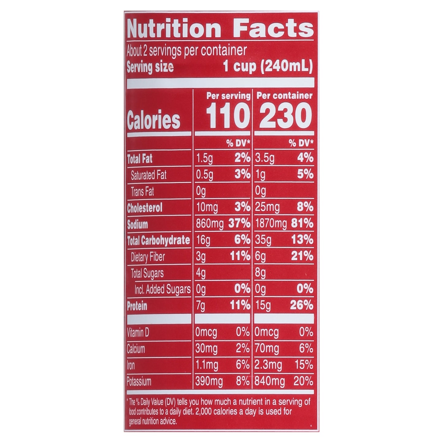 Campbell's Chunky Beef with Country Vegetables Soup 18.8 oz
