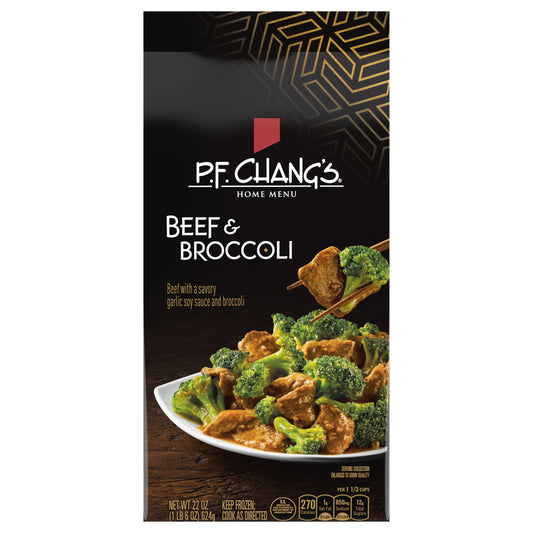 P.F. Chang's Home Menu Beef with Broccoli Skillet Meal, Frozen Meal, 22 oz