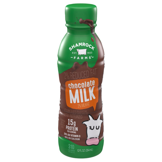 Shamrock Farms 2% Reduced Fat Chocolate Milk - 12oz