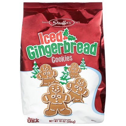 Stauffers Iced Gingerbread Cookies 10 oz