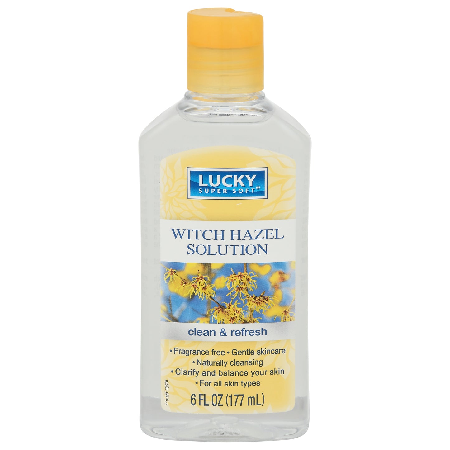 Lucky Super Soft Clean & Fresh Witch Hazel Solution 6 fl oz