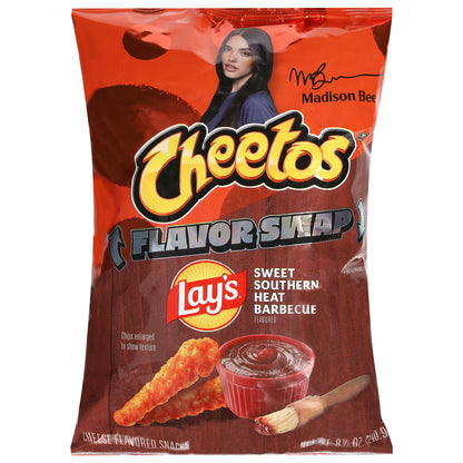 Cheetos Sweet Southern Heat Barbecue Cheese Flavored Snacks 8.5 oz