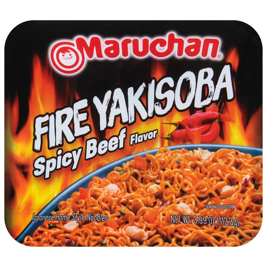 Maruchan Fire Spicy Beef Fire Yakisoba 3.99 oz