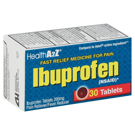 HealthA2Z Tablets 200 mg Ibuprofen 30 Tablets
