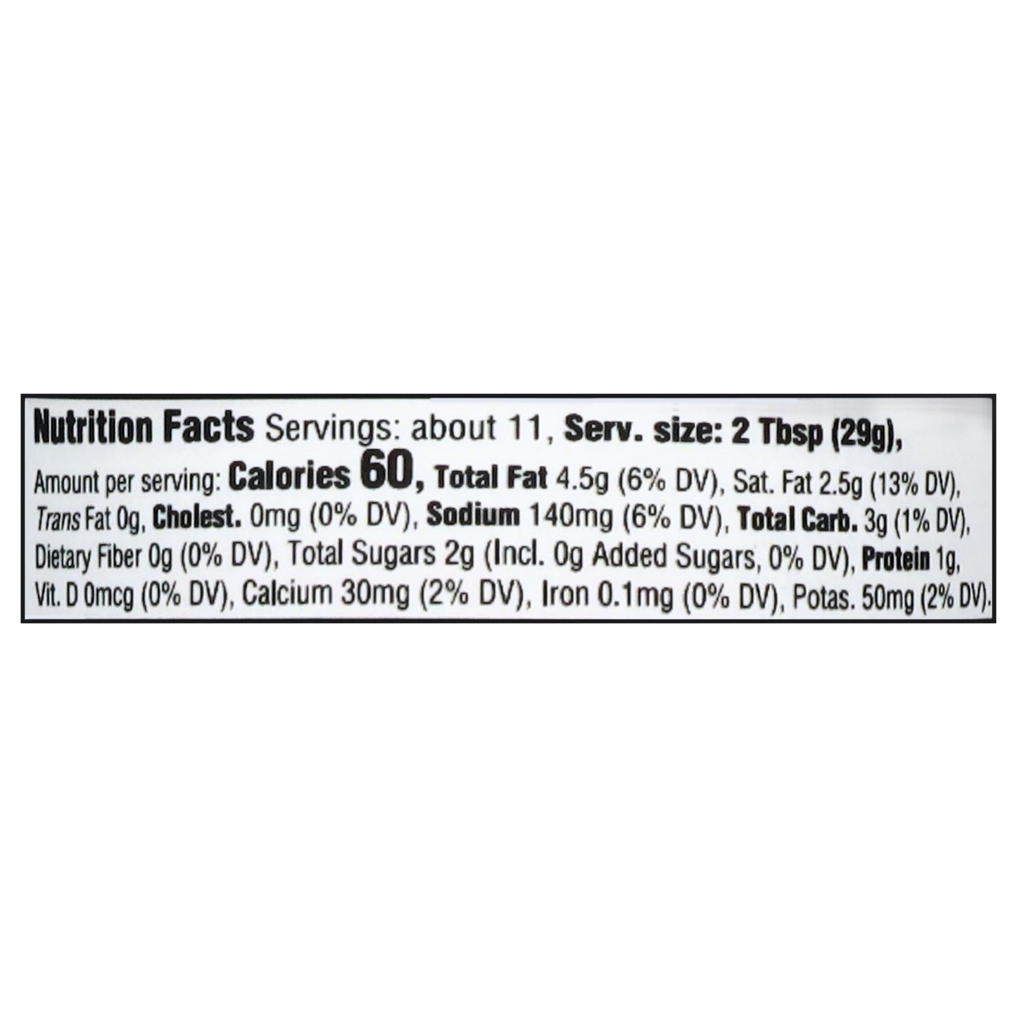 Dean's Mexican Street Corn Flavored Cantina Dairy Dip 12 oz