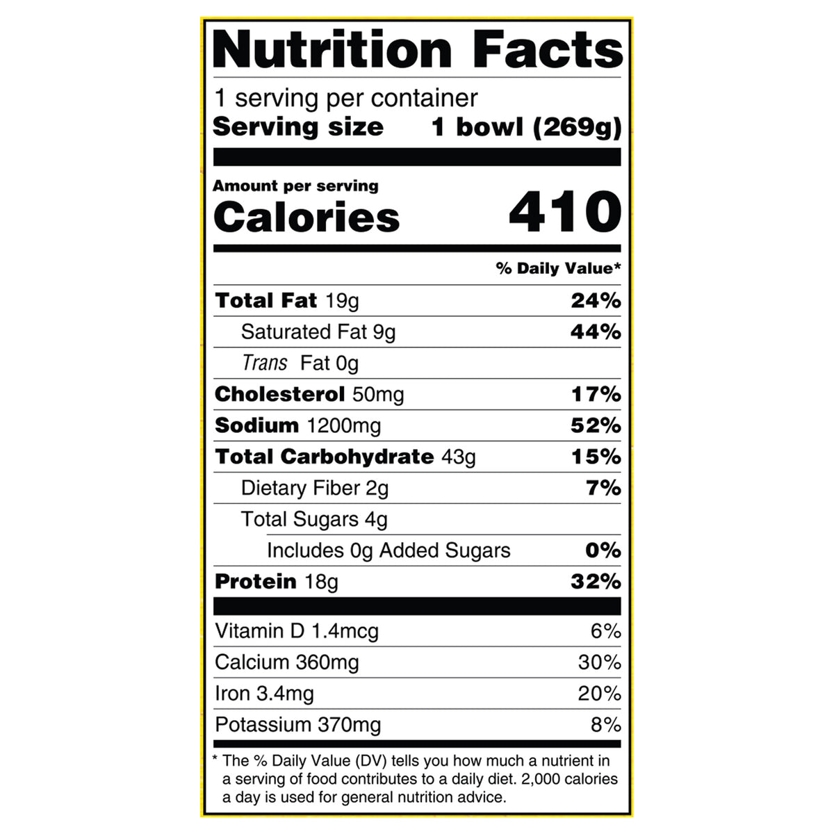 Old El Paso Burrito Bowl with Rice, 9.5 oz