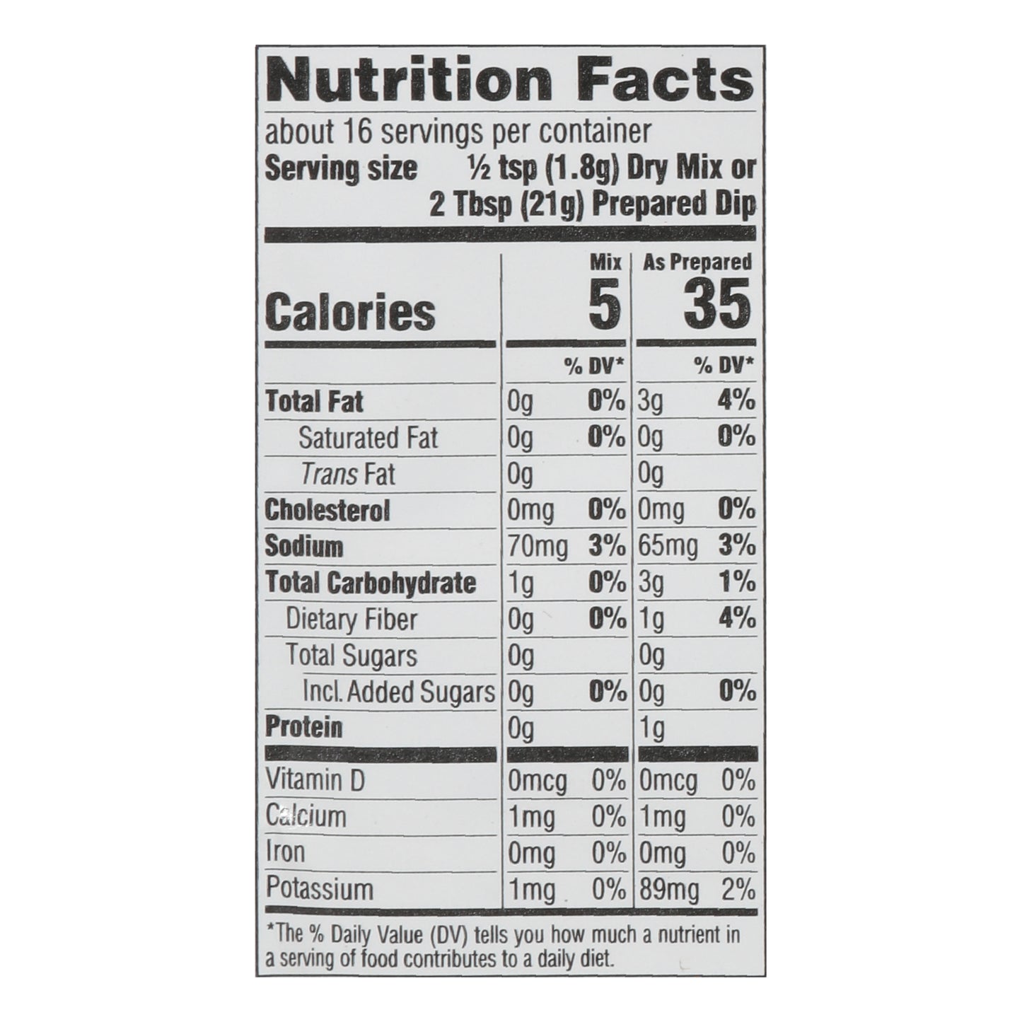 Concord Fresh Success Classic Spicy Guacamole Seasoning Mix 1 oz