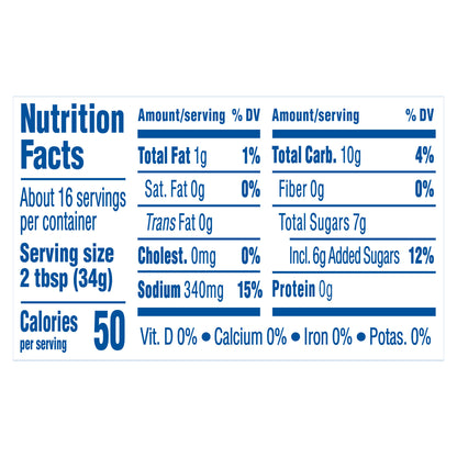 Kraft Thousand Island Lite Salad Dressing, 16 fl oz Bottle