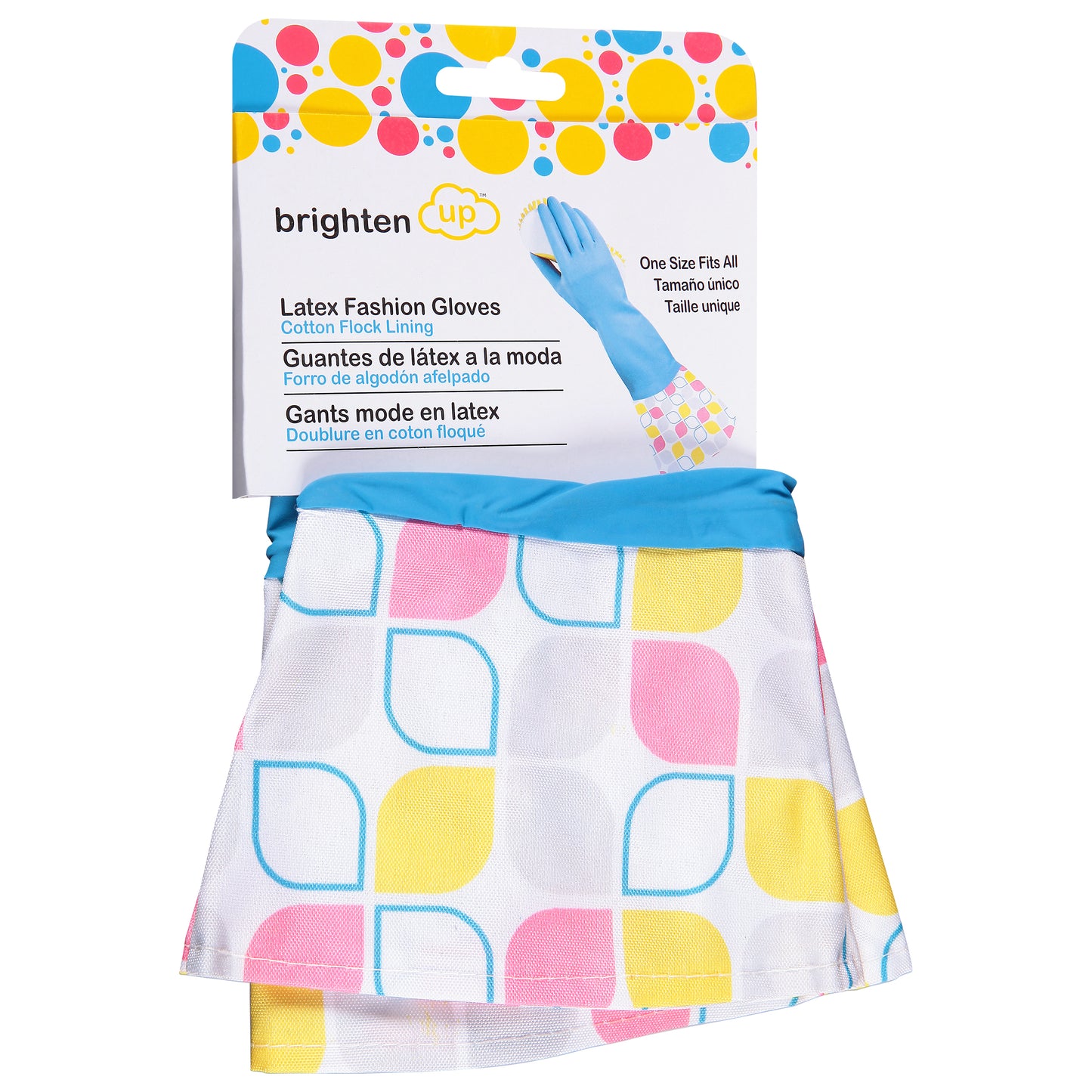 Brighten Up Latex Fashion Gloves 1 ea