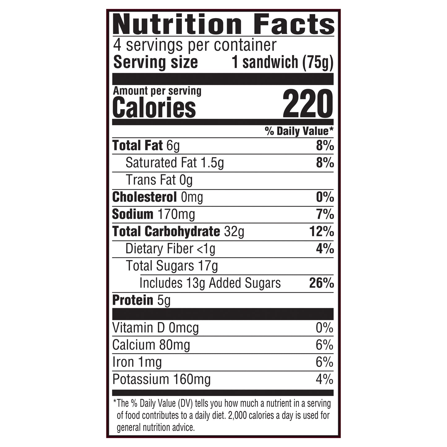 Breyers Frozen Dairy Dessert Sandwich S'mores Sandwich 16 fl oz