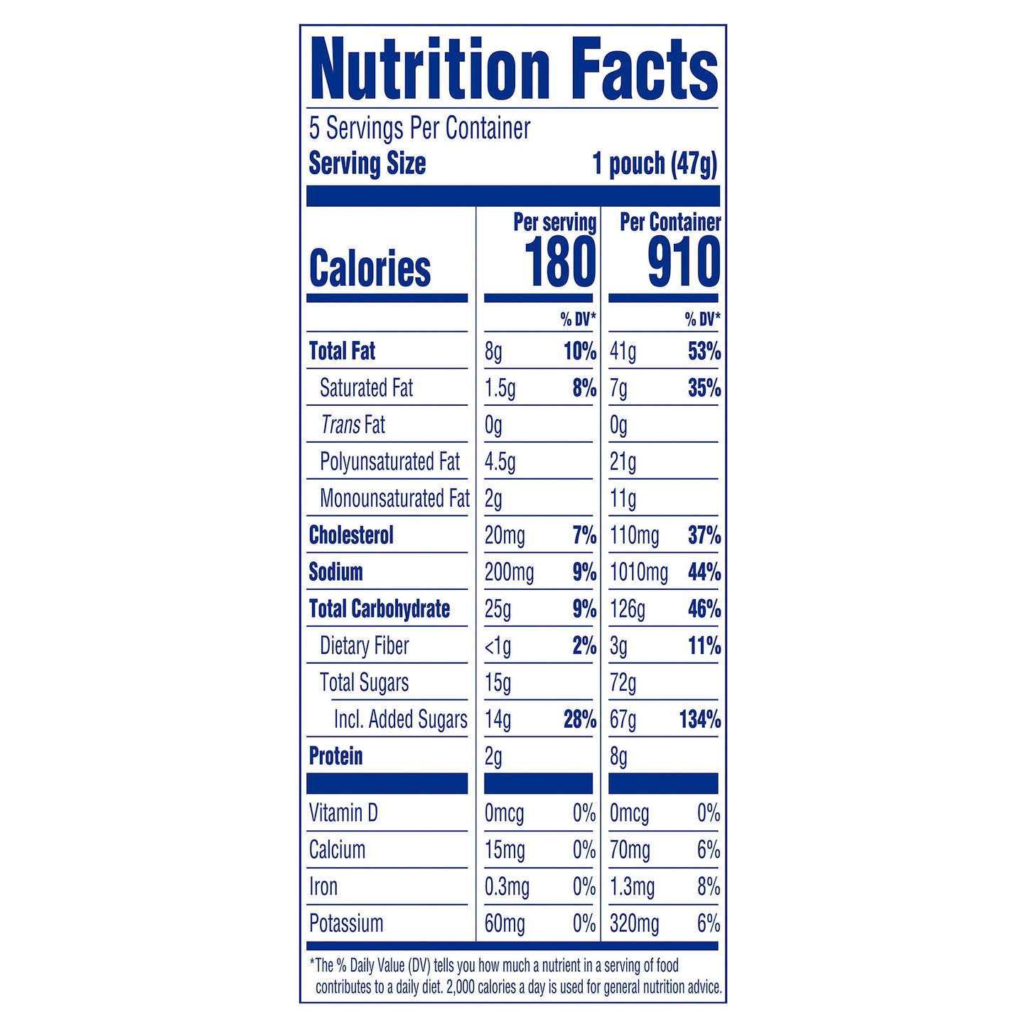 Entenmann's Little Bites Blueberry Mini Muffin Pouches