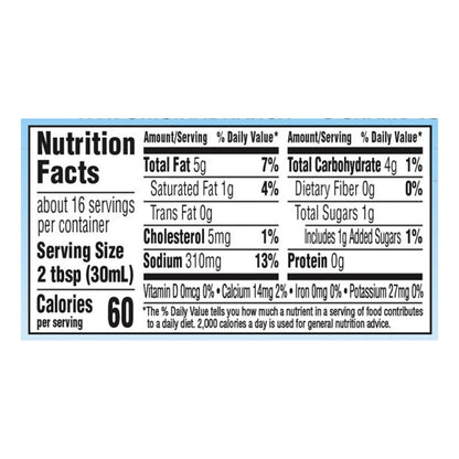 Hidden Valley Original Ranch Light Salad Dressing & Topping - 473 ml