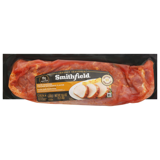 Smithfield Slow Roasted Golden Rotisserie Flavor Fresh Pork Tenderloin 18.4 oz