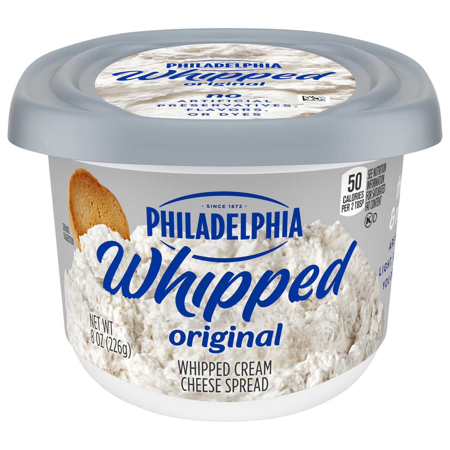 Philadelphia Whipped Original Cream Cheese Cup (41648-00001 - C3434169) 8 oz (226g) English