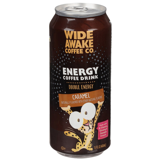Wide Awake Coffee Co. Energy Caramel Coffee Drink 15 fl oz