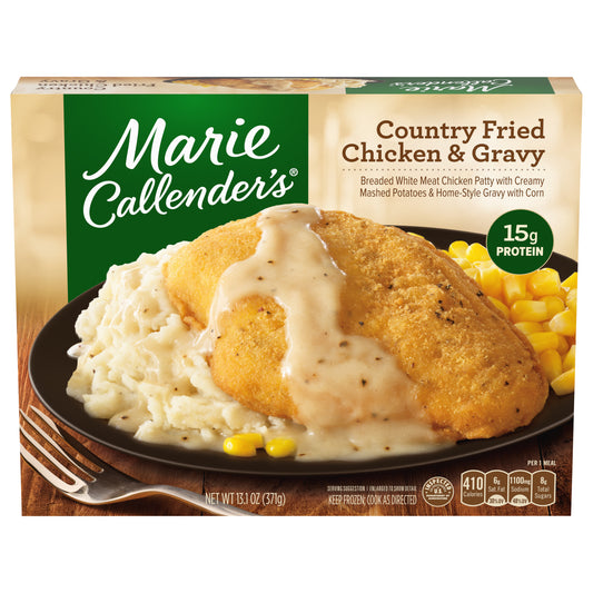 Marie Callender's Frozen Meal, Country Fried Chicken & Gravy, 13.1 Ounce