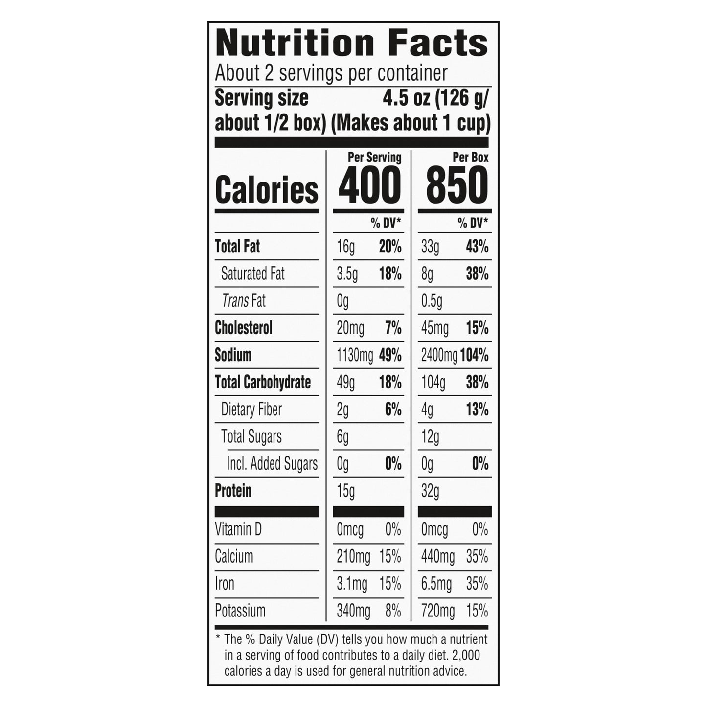 Velveeta Broccoli Shells & Cheese 9.4 oz
