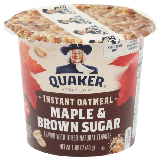 Quaker Instant Maple & Brown Sugar Instant Oatmeal 1.69 oz