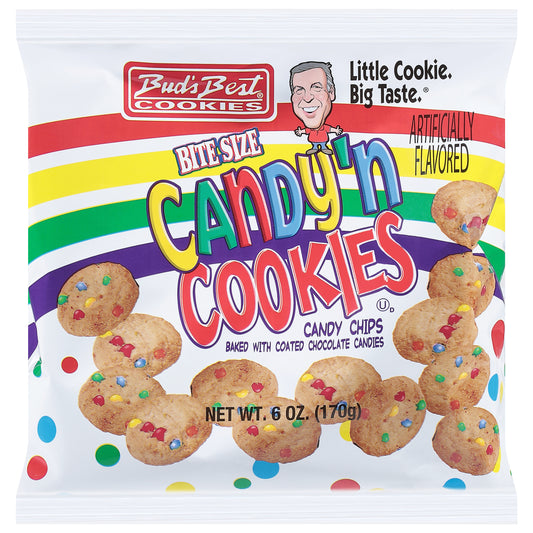 Bud's Best Cookies Bite Size Candy'n Cookies 6 oz