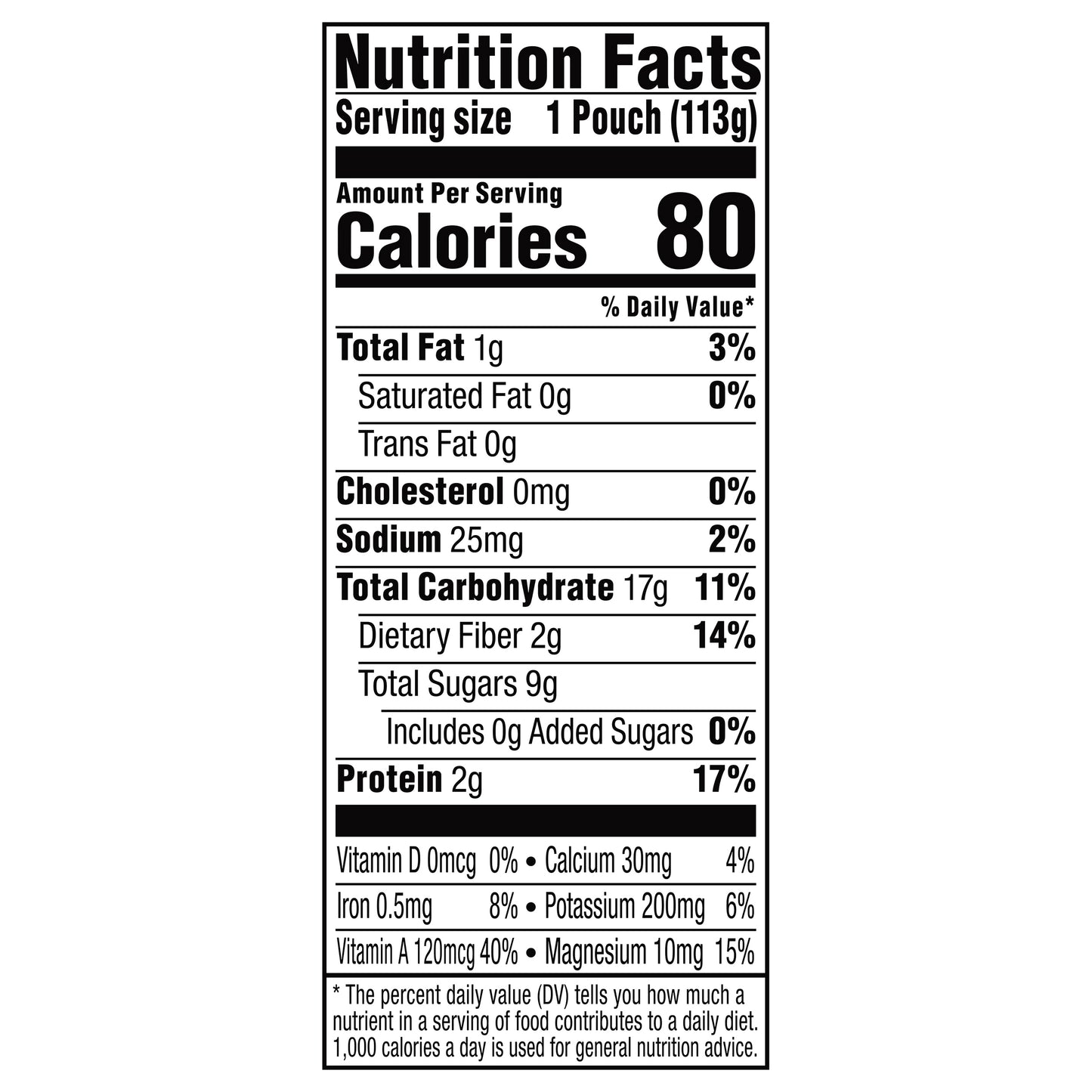 Plum Organics® Mighty 4 Food Group Blend Banana, Blueberry, Sweet Potato, Carrot, Greek Yogurt + Millet 4oz Pouch