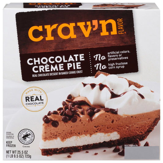 Crav'n Flavor Chocolate Creme Pie 25.2 oz