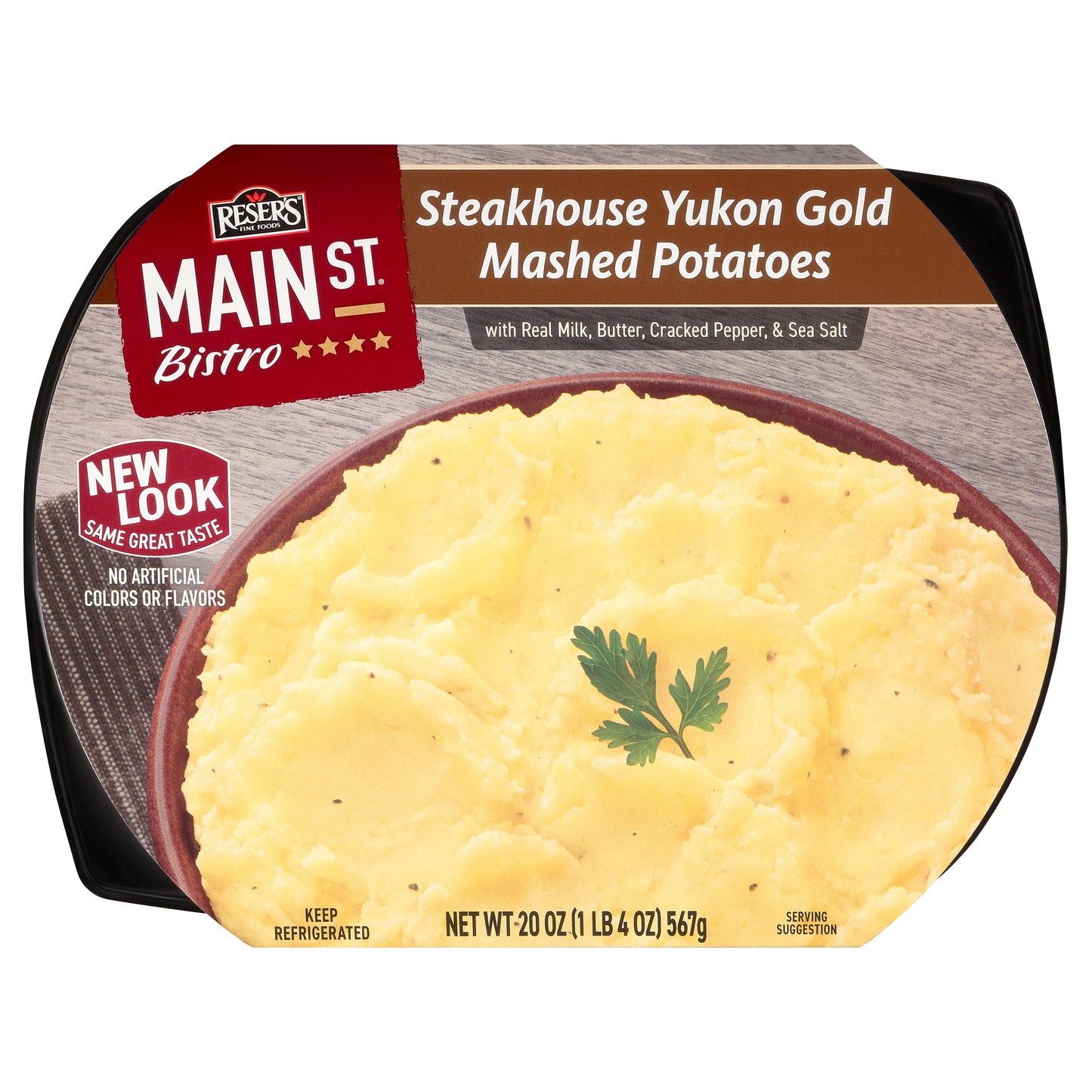Reser's® Main St Bistro® Steakhouse Yukon Gold Mashed Potatoes 20 oz.